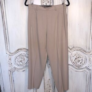 Fabrizio Gianni Stretch for High Comfort Neutral Trousers Size 8